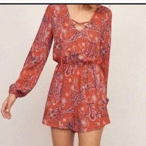 A&F paisley romper